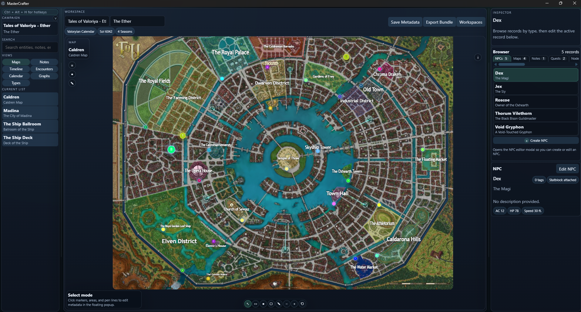 MasterCrafter Map Editor